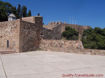 Zamek Gibralfaro - Malaga