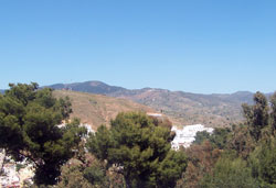 Berge von Málaga
